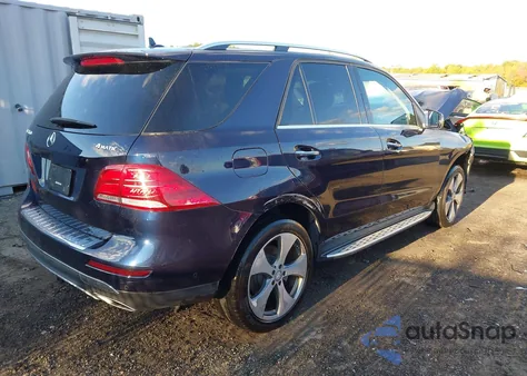 2016 Mercedes-Benz Gle 350 4Matic из США, поврежденный, VIN 4JGDA5HB0GA741346